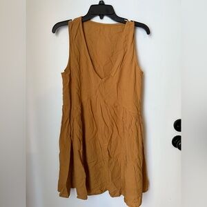 Cupshe Mustard Yellow Short Dress